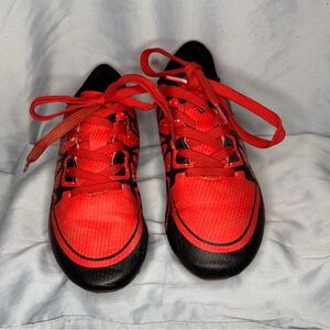 Dream Pairs Kids Soccer Cleats Red/Black Size 3 ⚽️ Lightweight & Bold